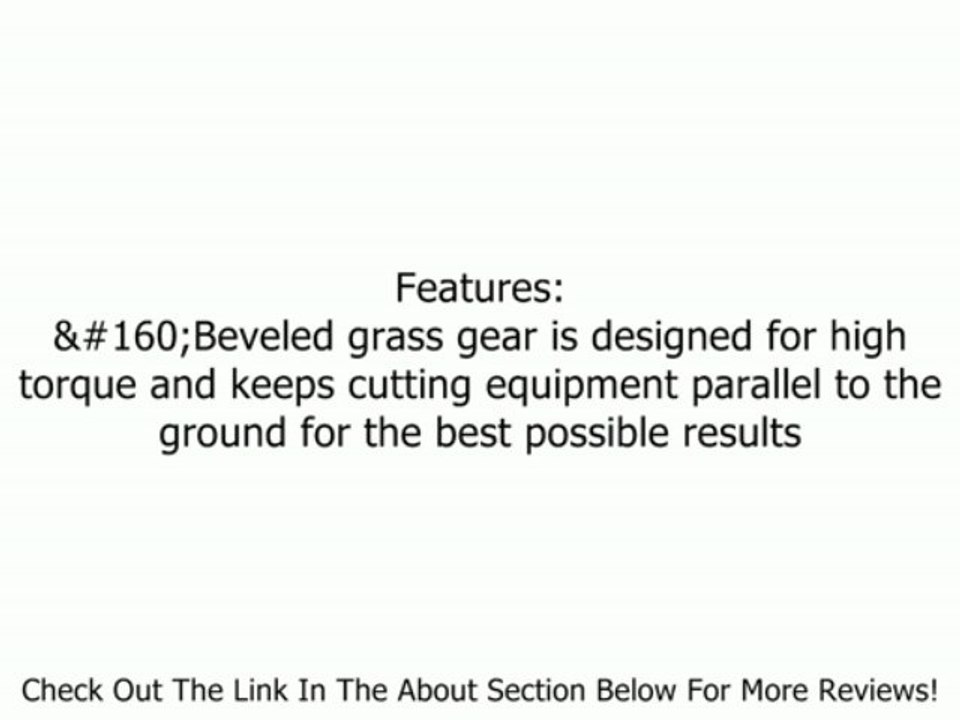 Husqvarna Curved Shaft Trimmer - 28cc, 16in. Cutting Width, Model# 128CD Review