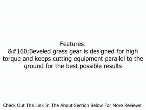 Husqvarna Curved Shaft Trimmer - 28cc, 16in. Cutting Width, Model# 128CD Review