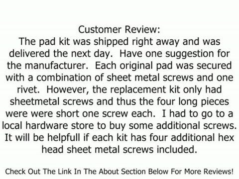 Replacement MTD 731-1033, 931-1033 Scraper Bar and 753-0613 Paddle Set. Review