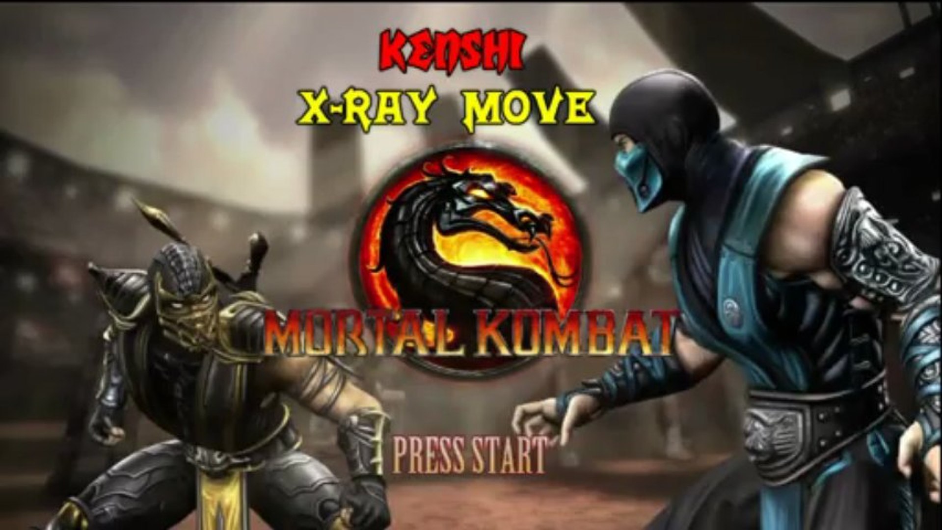 Mortal Kombat 9 Kenshi Xray Move HD 720p