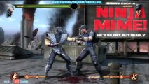 Mortal Kombat 9 Noob And Smoke Klassic Skins HD 720p