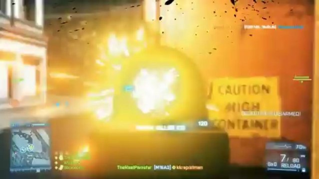 Battlefield 3 - Dont Be Afraid To Weapon Swap BF3 M16A3/M98B Gameplay