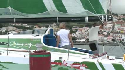 Arrivée Campagne de France à Horta