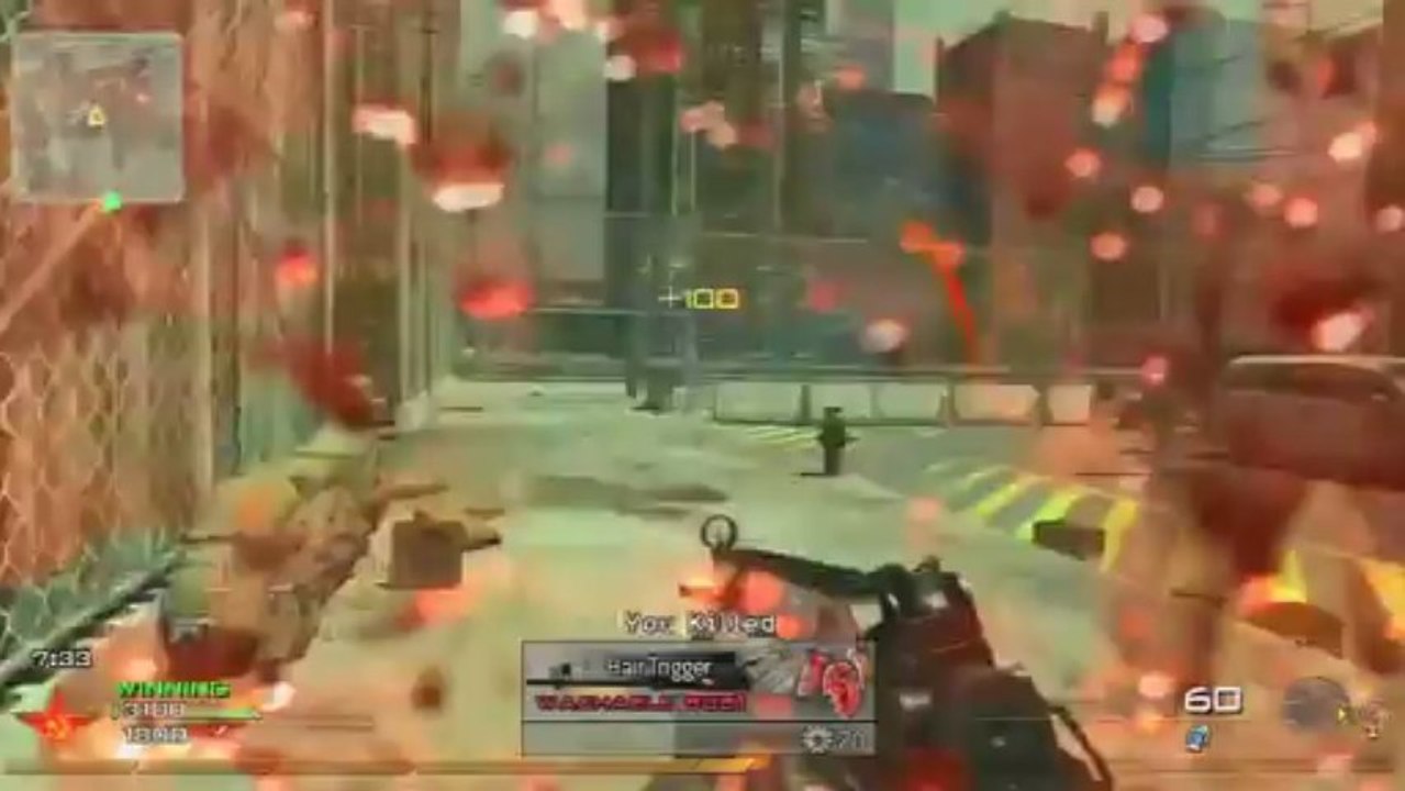 MW2: MP5K Stomping on Skidrow "Christmas Discomfort" (Gameplay/Commentary)