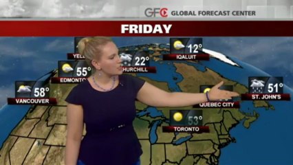 Canada Vacation Forecast - 07/10/2013