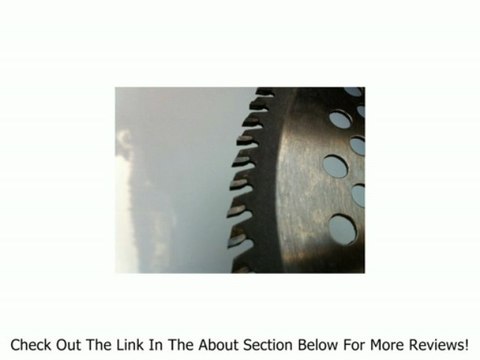 8 Carbide Brushcutter - Trimmer Blades 3pk Review