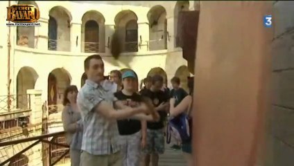 Six familles visitent Fort Boyard avec le Conseil Général de la Charente-Maritime