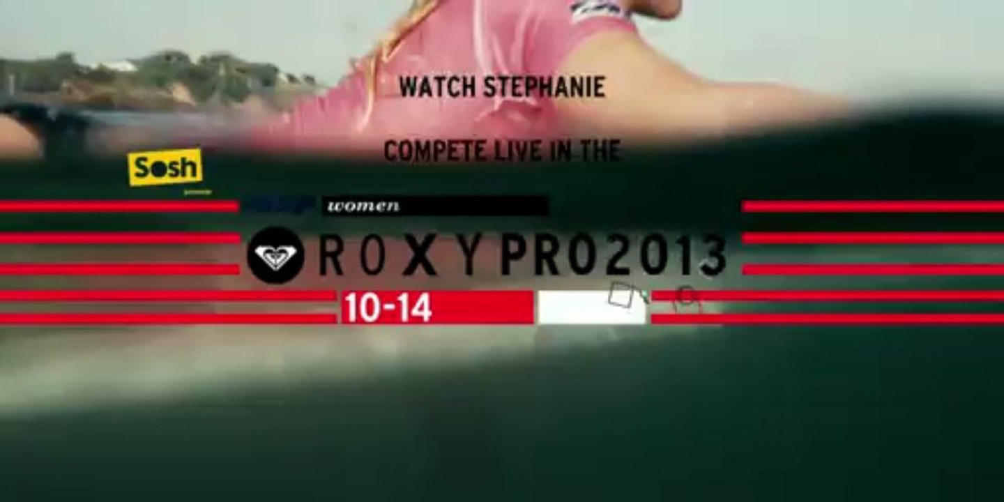 ROXY officially unveils Stephanie Gilmore at the ROXY Pro Biarritz
