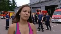 Des pompiers de Côte-d'Or se lancent dans la zumba pour le bal du 14-juillet