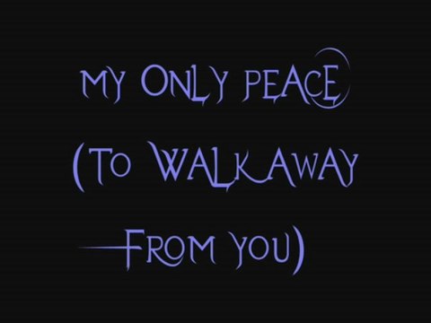 Evanescence-October Lyrics (Evanescence EP Outtake)