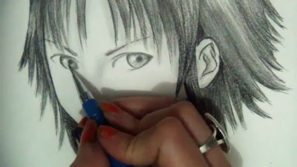 CÓMO DIBUJAR OJOS MANGA ESTILO REALISTA