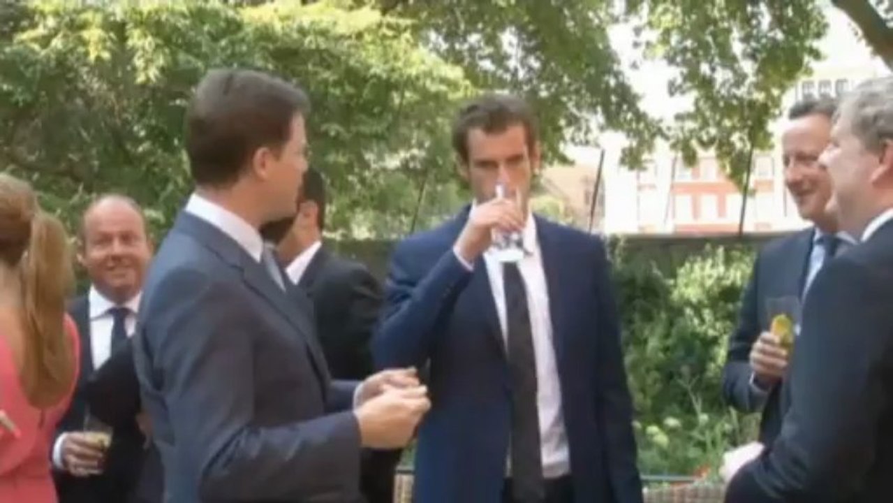 Wimbledon: Party on! Murray beim Premierminister