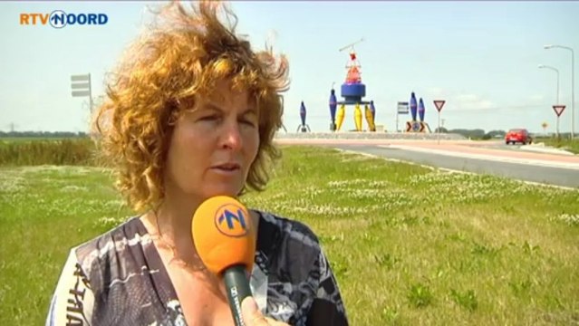 Ophef over kunstwerk van Groningen Seaports - RTV Noord