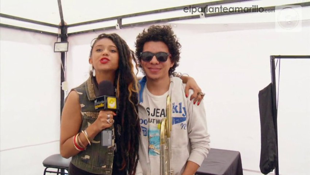 Momento antes del show en Rock al Parque 13
