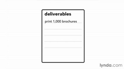 2-6 Understanding deliverables and success criteria