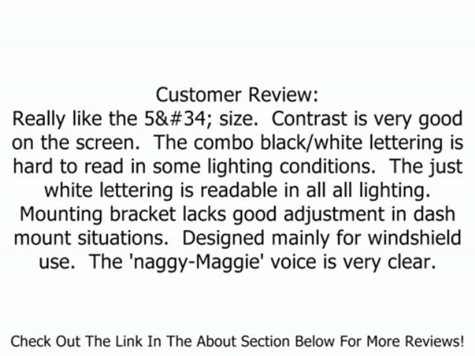 Magellan RoadMate RV5365T-LMB - 5-Inch GPS Navigator for RVers Review