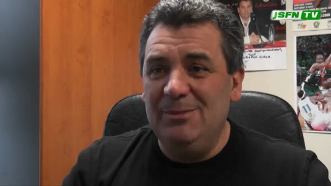 JSFN TV - P. Donnadieu "On est mieux, mais on doit faire encore plus" (Pro A - J11 vs ASVEL)