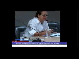 Encontro de Orientação para Bolsistas do Programa Ciência sem Fronteiras
