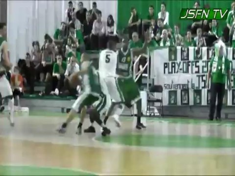 1/4 Finale Aller: Highlights JSF Nanterre vs Le Portel (17-05-2011)