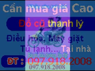 MUA MÁY GIẶT CŨ TẠI HÀ NỘI 097.918.2008 GIÁ CAO NHẤT