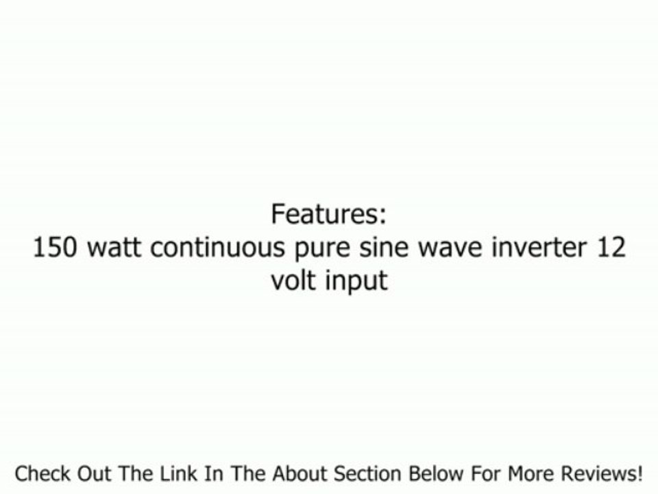 Go Power! GP-SW150-12 150-Watt Pure Sine Wave Inverter Review
