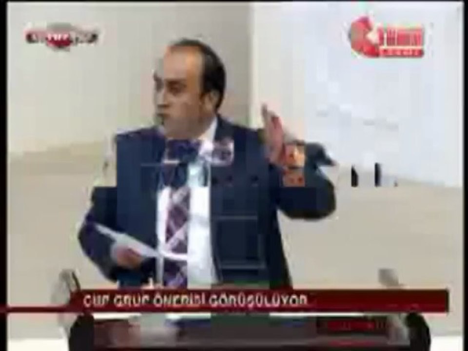 Mv.Özbek Mecliste CHP önergesi üzerine söz aldı---