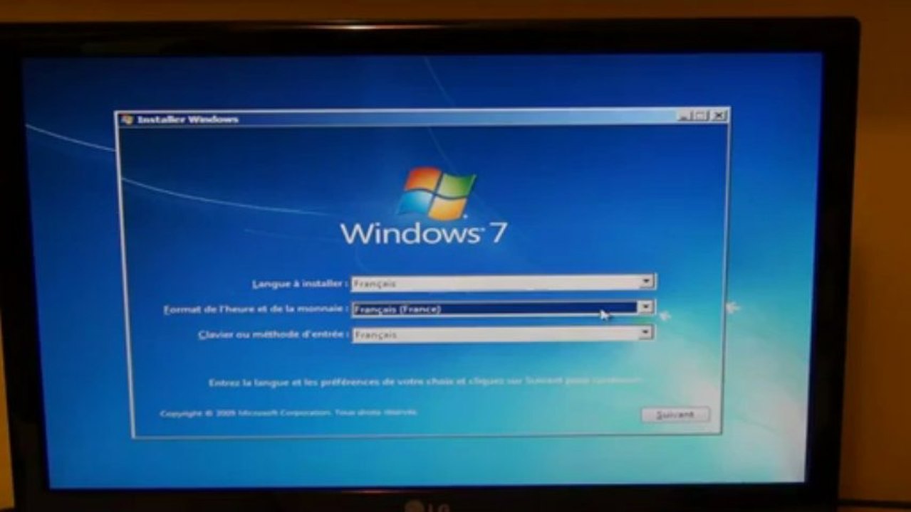 Monter son ordinateur - Partie 6   Installation de Windows 7