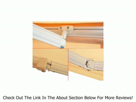 Cream New Luxury Manual 8.2ft Garden Patio Outdoor Awning Shelter Sun Shade Canopy Tent Review