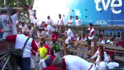 Watch Rex Ryan Run with Bulls in Spain