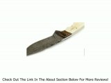 Custom Hand-made Cochise Damascus Knife - Fixed Blade Hunting Knife Review