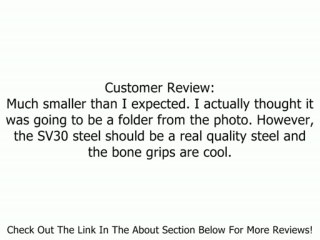 Gerber 22-01833 Freeman Stag S30V Steel Caping Knife, Fine Edge Review