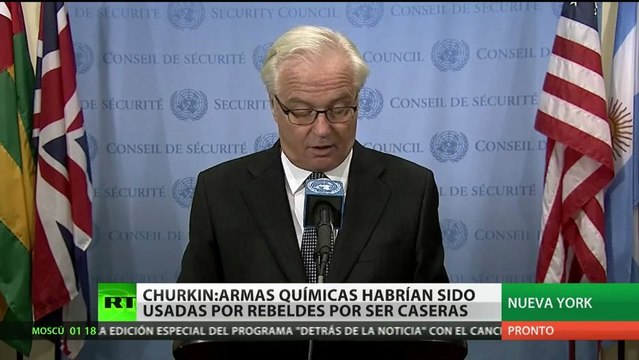(Vídeo) Rusia: Expertos confirman que fueron los rebeldes sirios quienes usaron armas químicas
