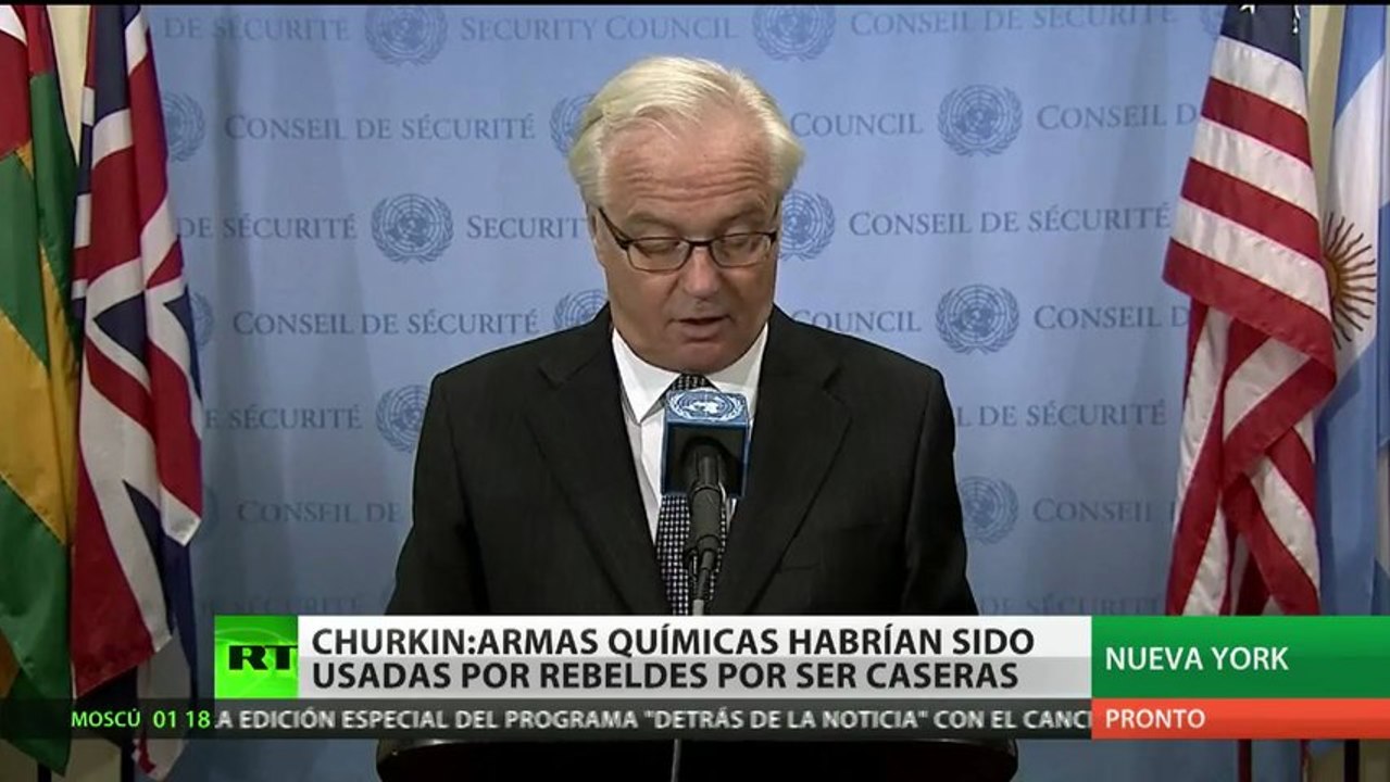 (Vídeo) Rusia: Expertos confirman que fueron los rebeldes sirios quienes usaron armas químicas
