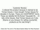 Tempo Pocket Tissue Packs (Set of 20) Review