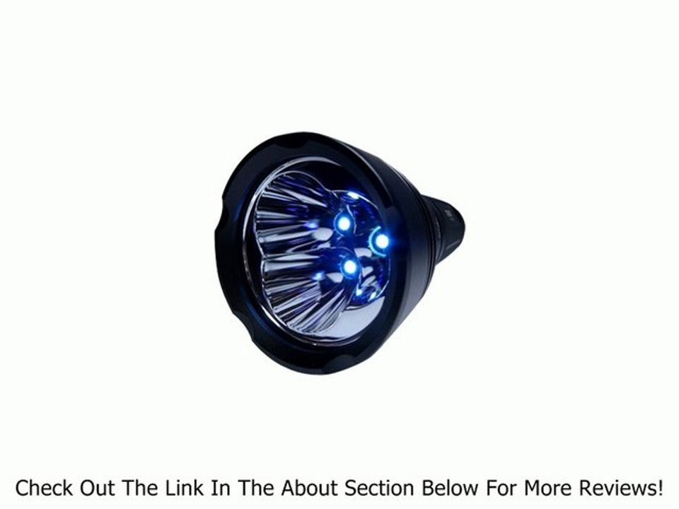 Thrunite TN30 LED flashlight, 3*Cree XM-L U2 LEDs,3000 Lumen,waterproof IPX-8 Review