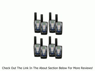NEW! 4 PAIR COBRA CXR825 30 Mile 22 Channel FRS/GRMS Walkie Talkie 2-Way Radios Review