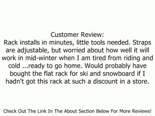 Thule 575 Snowboard Carrier Rooftop Rack Review