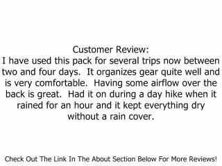 Gregory Mountain Products Z 55 Backpack Review