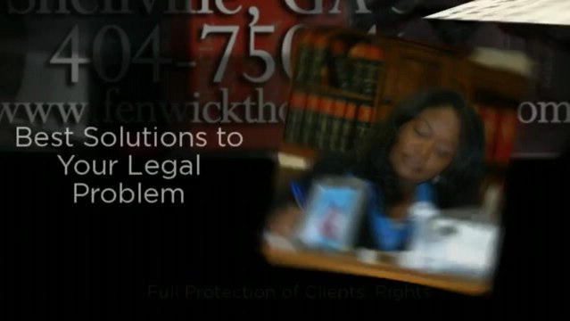 Criminal Lawyer in Snellville | Fenwick Thompson & Associates Call (404) 750-4133