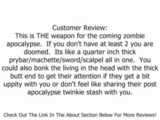 Ontario 9468BM Ranger RD Tanto Knife (Black) Review