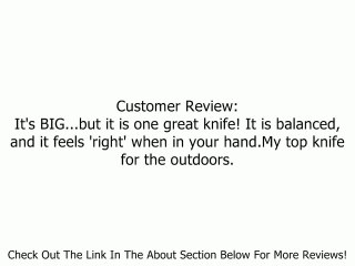 Cold Steel San Mai Trail Master Kraton Handle (Cordura Sheath) Review