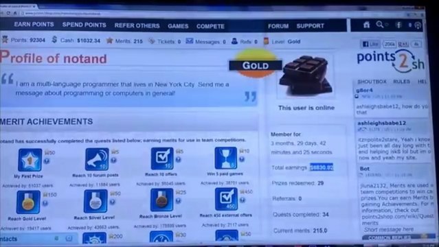 Points2Shop points GENERATOR! no survey or download. Risk Free!!!