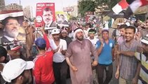 Multitudinaria manifestación de partidarios Mursi tras...