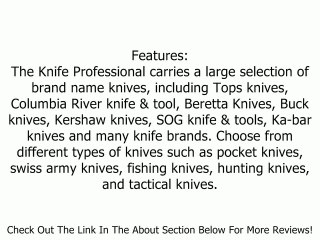 Browning Crowell / Barker Competition Knife Review