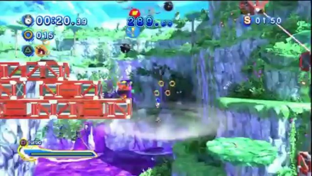 Sonic Generations - Planet Wisp Acte 2 - Défi 3 : Charmy - Toujours plus haut