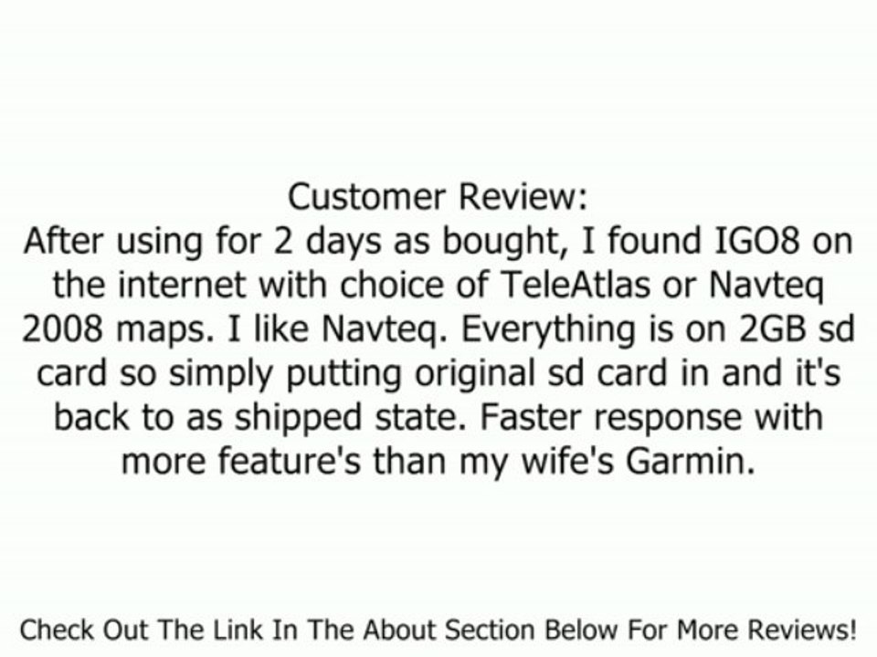 Nav 740 4.3-Inch Widescreen Portable GPS Navigator Review