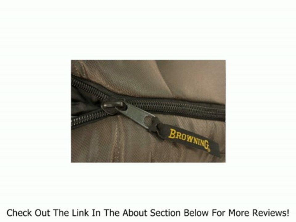 Browning Camping Kenai 10-Degree Nylon Diamond Ripstop Extra Wide Mummy Sleeping Bag (40 x 86-Inch) Review