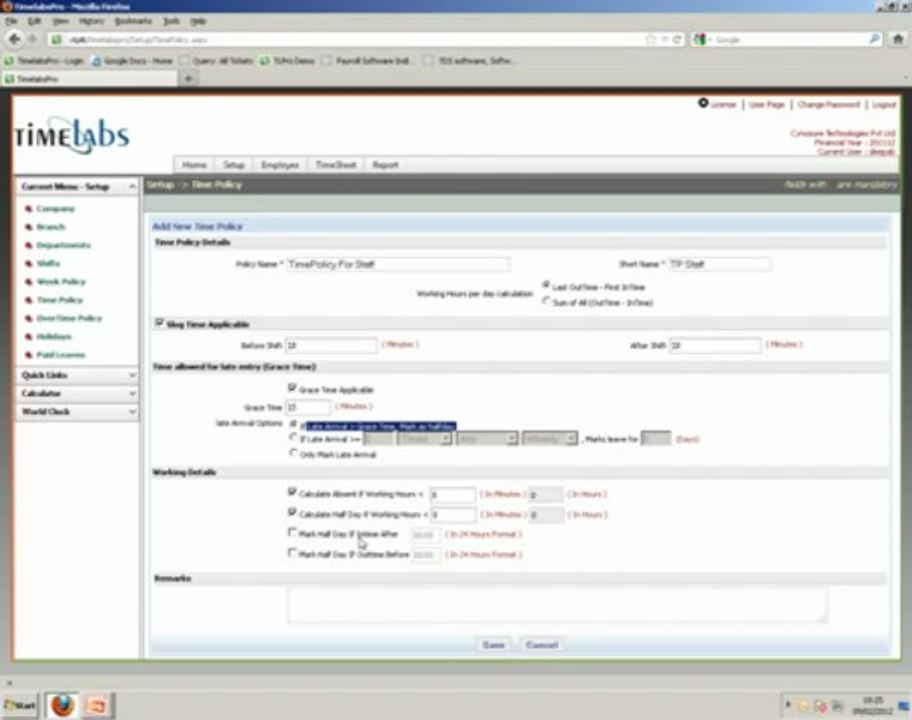 Human Resources System
