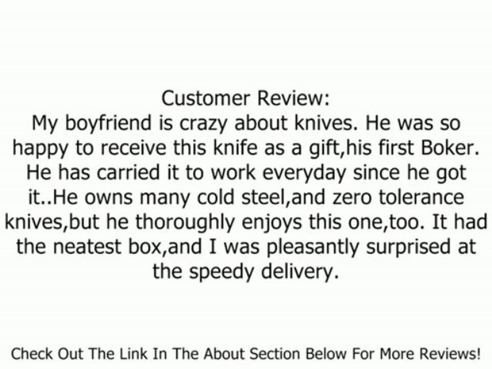 Boker Backwood Pipsqueak Folding Knife Review