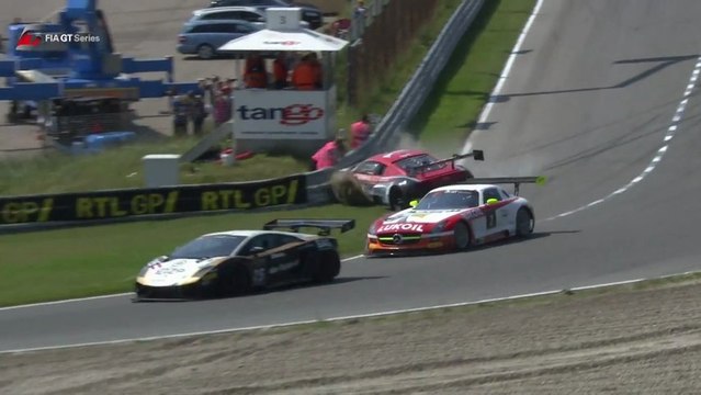 FIA GT Audi R8 LMS Ultra Crash Zandvoort